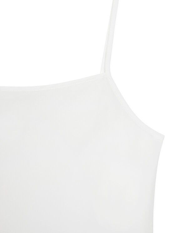 TWINSET TWINSET Rochie de vară 251GJ2410 Alb Regular Fit