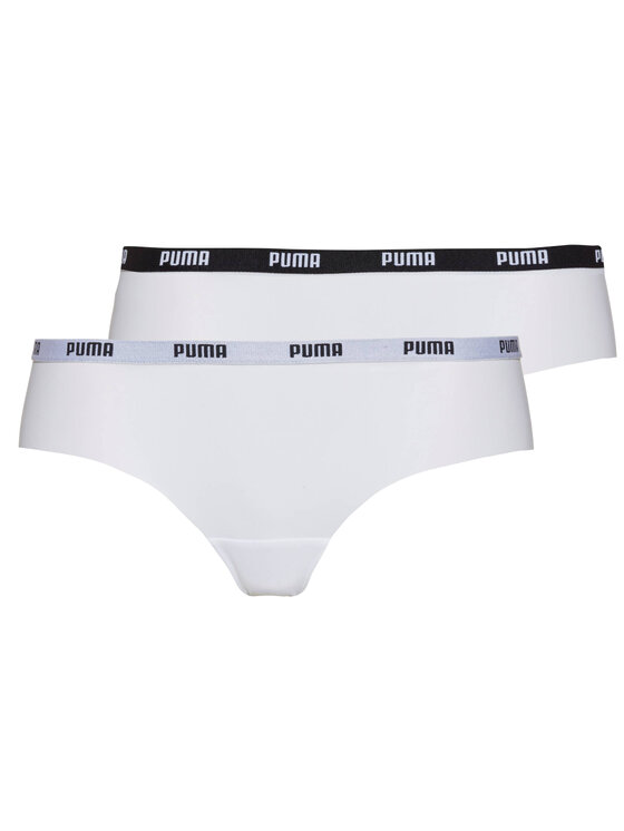 Puma Puma Figi klasyczne Puma Brazilian Briefs 2 Pack Biały