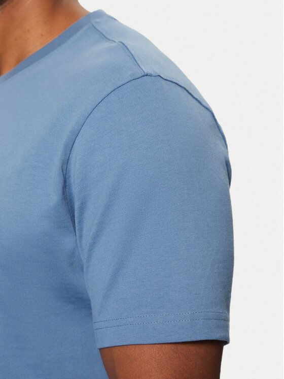 BOSS BOSS T-särk Te_Mextour 50535079 Sinine Regular Fit