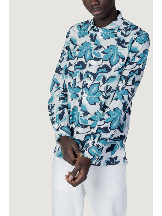Antony Morato Antony Morato Camicia BARCELONA REGULAR STRA Blu Regular Fit