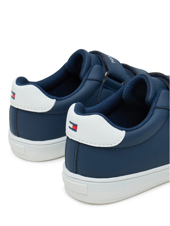 Tommy Hilfiger Tommy Hilfiger Sneakersy Low Cut Velcro Sneaker T1X9-34062-1355 S Granatowy