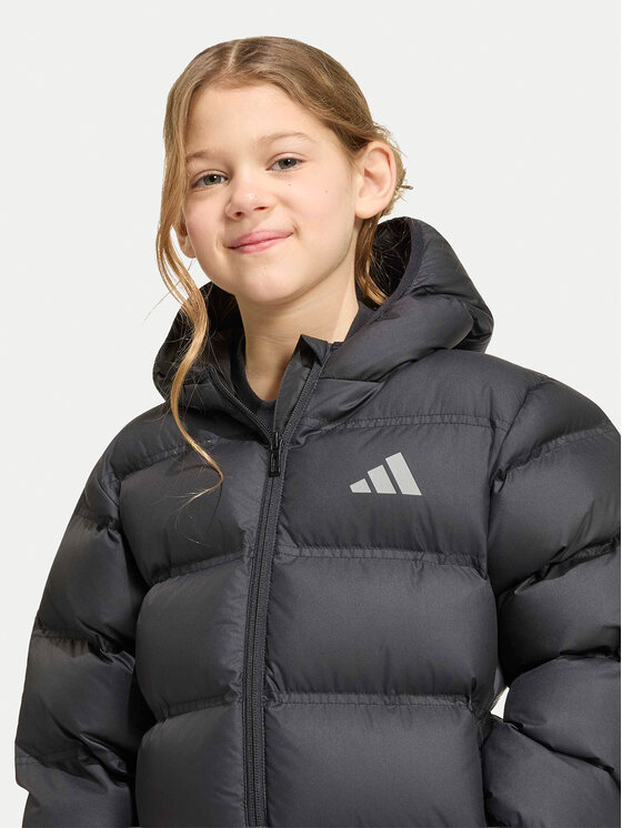 adidas adidas Зимно яке Synthetic Down KH0198 Черен Regular Fit