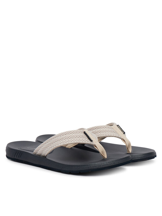 Tommy Hilfiger Tommy Hilfiger Žabky Molded Padded Hilfiger B Sandal FM0FM05901 Sivá