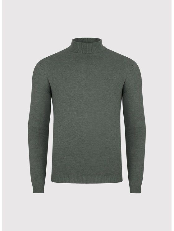 Pako Lorente Pako Lorente Sweter P25WN-2X-028 Zielony Classic Fit