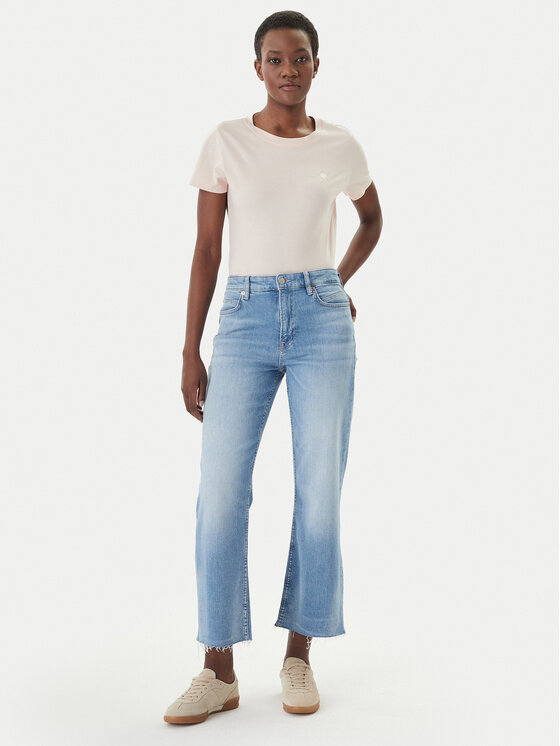 BOSS BOSS Jeans hlače C_Soft 50558714 Modra Flare Fit