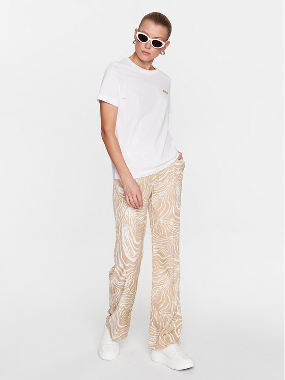 BOSS Boss T-krekls 50489525 Balts Regular Fit
