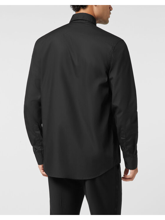 PHILIPP PLEIN PHILIPP PLEIN Košile 26107 Černá Fitted Fit