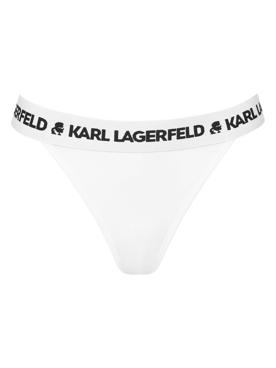 KARL LAGERFELD KARL LAGERFELD Brazilské kalhotky A1W47011 Bílá