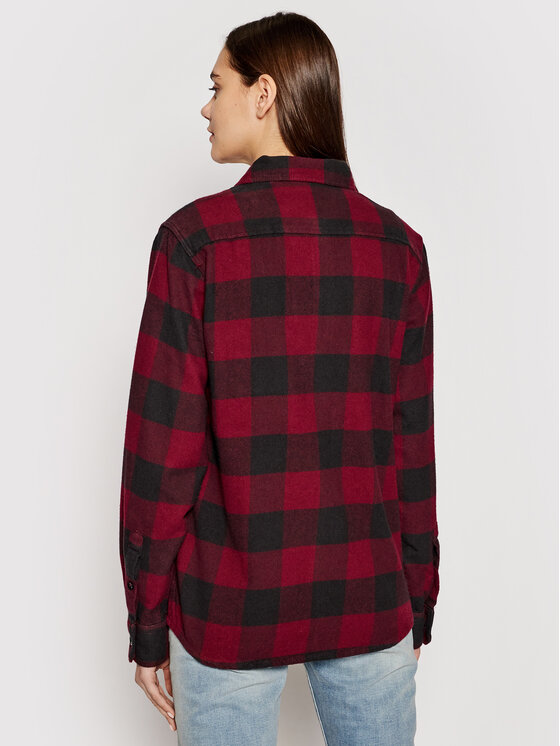 Dickies Dickies Camicia Unisex New Sacramento DK0A4XDZMR0 Bordeaux Regular Fit