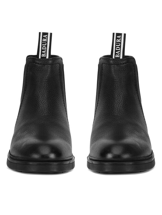 Badura Badura Klassische Stiefeletten JAMES-04 MI08 Schwarz