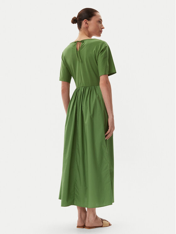 Weekend Max Mara Weekend Max Mara Ежедневна рокля Brozno 2515621082 Зелен Relaxed Fit