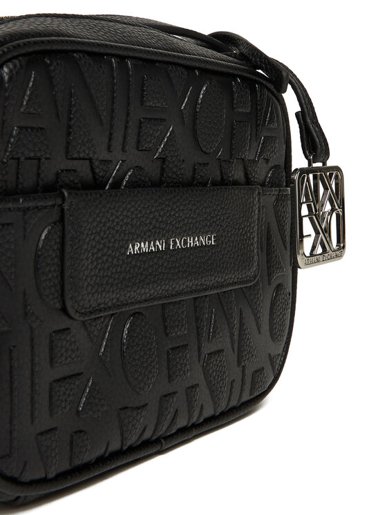 Armani Exchange Armani Exchange Taška MESSENGER BAG Čierna
