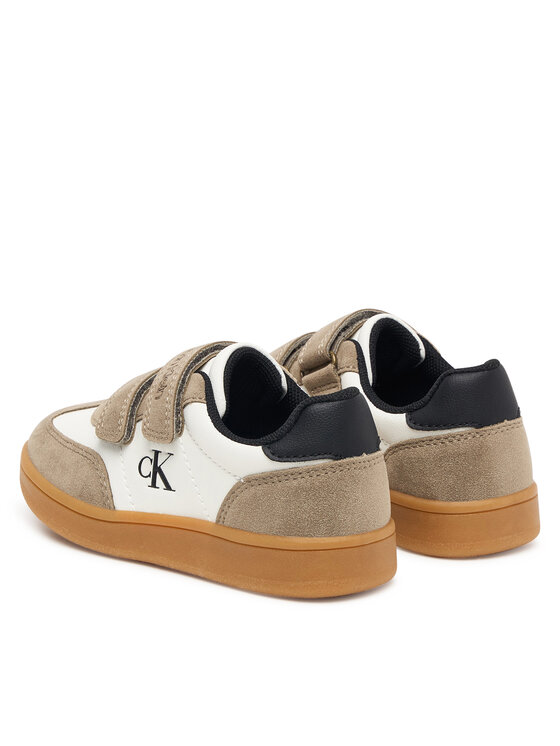 Calvin Klein Calvin Klein Sneakersy Low Cut Velcro Sneaker V1X9-83443-0318 M Beżowy