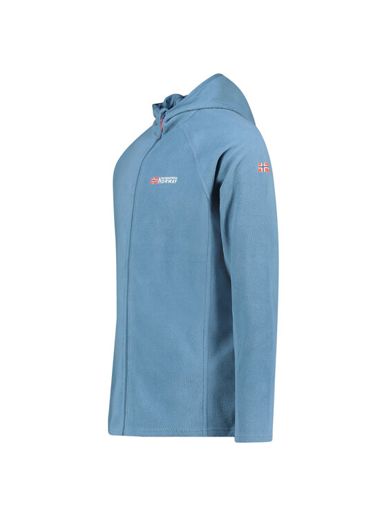 Geographical Norway Geographical Norway Polar WZ3337H/GN-PETROL Niebieski Reglan Fit
