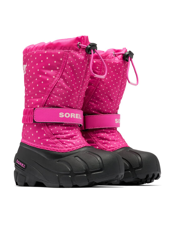 Sorel Sorel Śniegowce Flurry™ Print 2114091650 Różowy