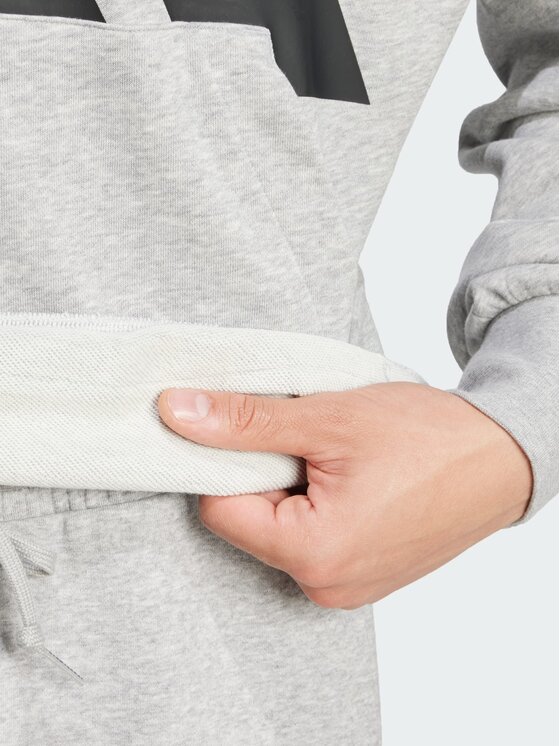 adidas adidas Bluza French Terry Szary Regular Fit