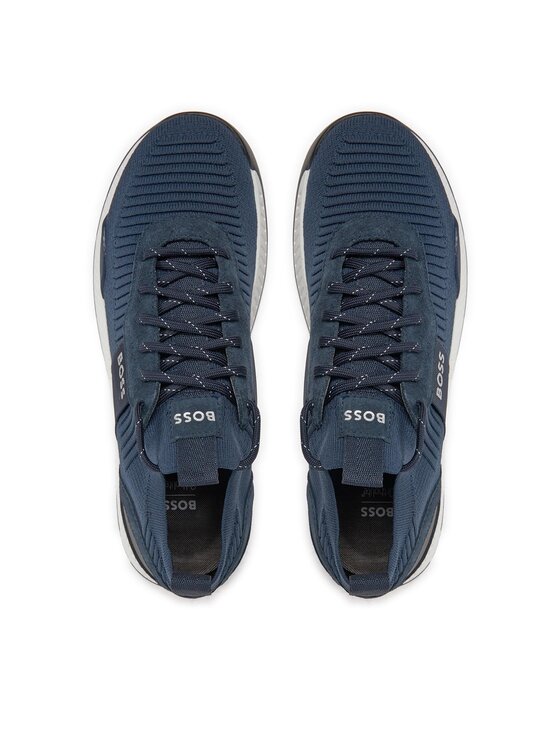 BOSS Boss Sneakersy Titanium Runn 50498245 Modrá