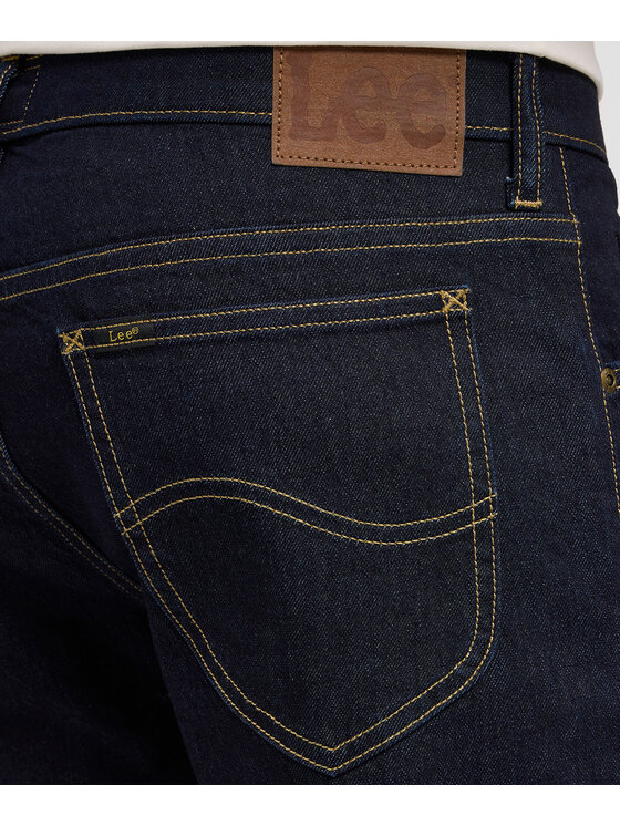 Lee Lee Jeansy 112372611 Granatowy Slim Fit