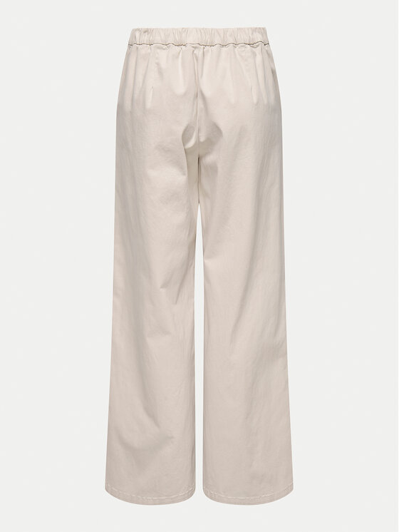 ONLY ONLY Hlače Stella 15338662 Bež Wide Leg