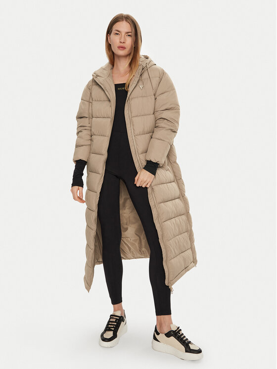 Guess Guess Zimní bunda V4BL04 WFYE2 Šedá Regular Fit