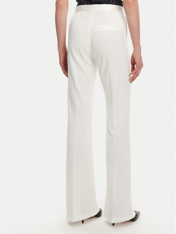Imperial Imperial Pantaloni palazzo P3E9JAW Écru Wide Leg