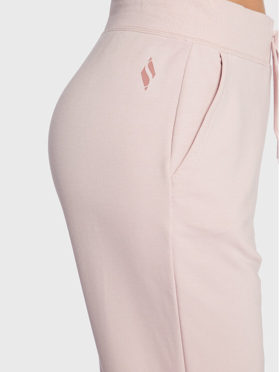 Skechers Skechers Pantaloni da tuta Restful W03PT49 Rosa Relaxed Fit