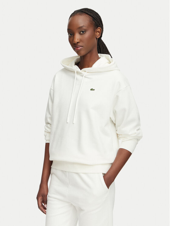 Lacoste Hanorac SF7612 Alb Regular Fit