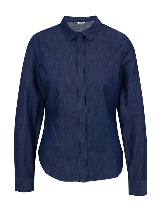 Orsay Orsay Koszula jeansowa 660086550000__36 Niebieski Regular Fit