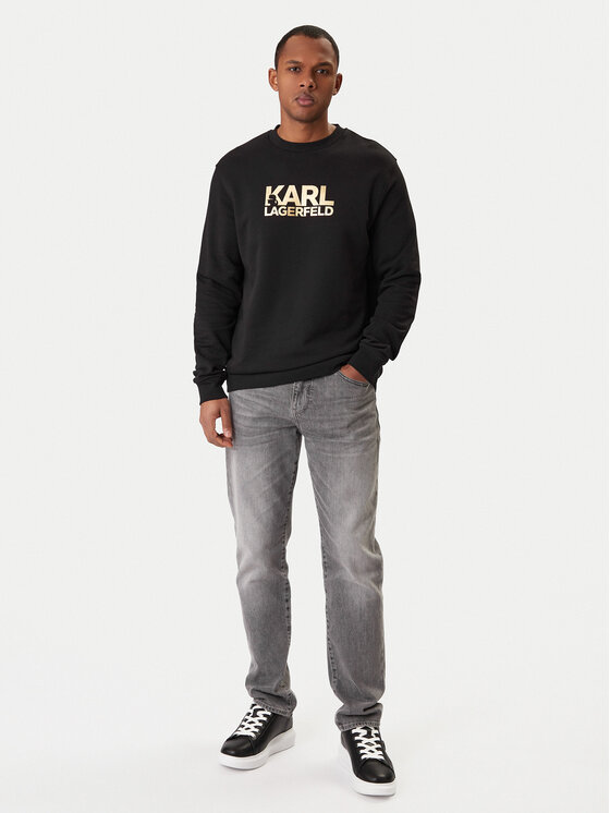 KARL LAGERFELD KARL LAGERFELD Jopa 705780 561917 Črna Regular Fit