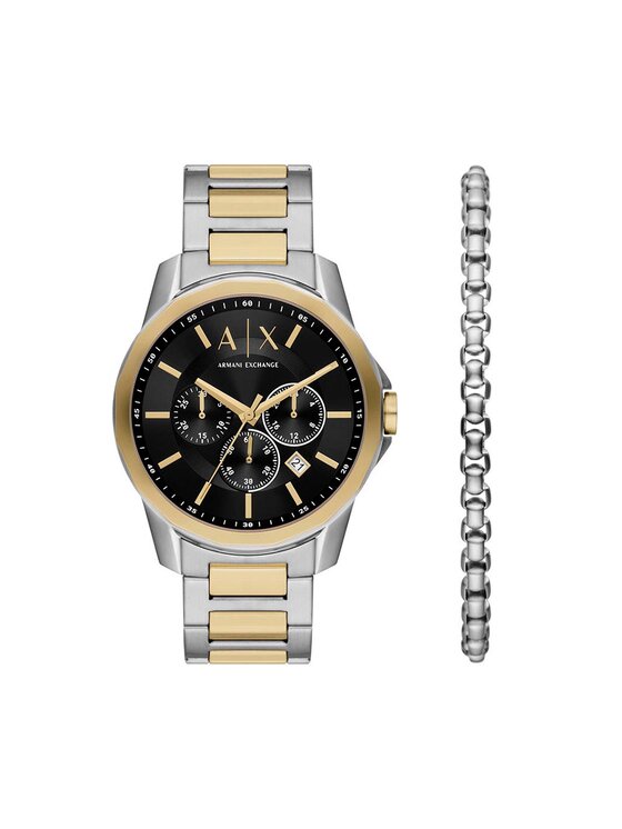 Armani Exchange Armani Exchange Zegarek Banks AX7148SET Srebrny