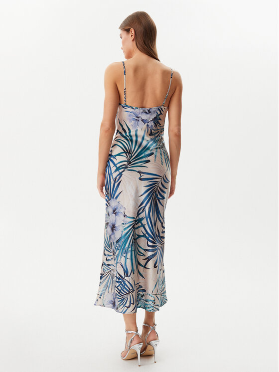 Guess Guess Kleid für den Alltag W5GK85 WH9C2 Blau Regular Fit
