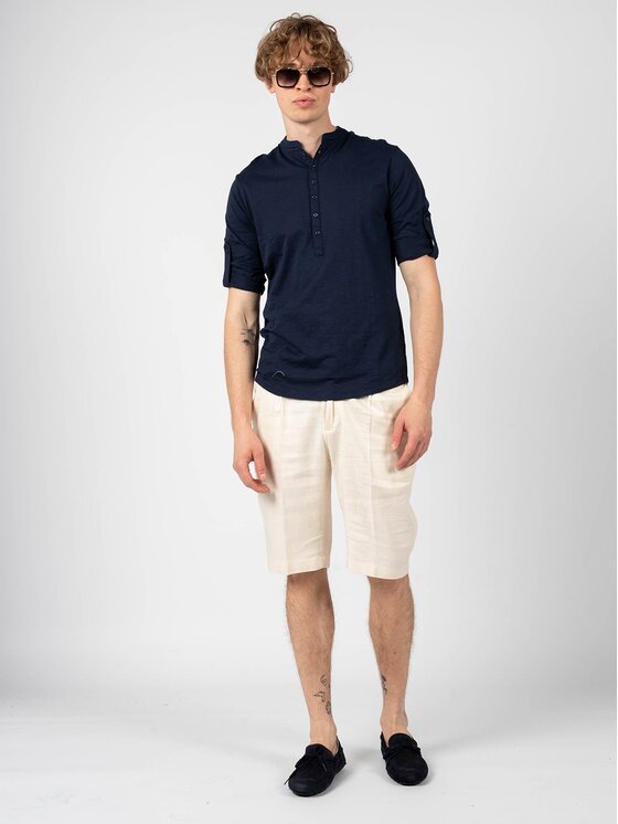 Antony Morato Antony Morato Pantaloncini MMSH00145-FA800126 Écru Regular Fit