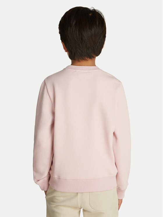 Calvin Klein Jeans Calvin Klein Jeans Bluza Mono Mini Badge IU0IU00570 Różowy Regular Fit