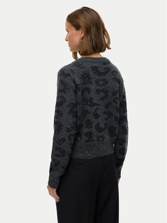 Vero Moda Vero Moda Kardigan Zuzu 10339337 Szary Regular Fit