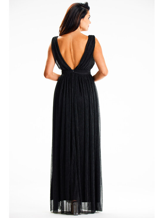 Awama Awama Abito da sera A625 Nero Basic Fit