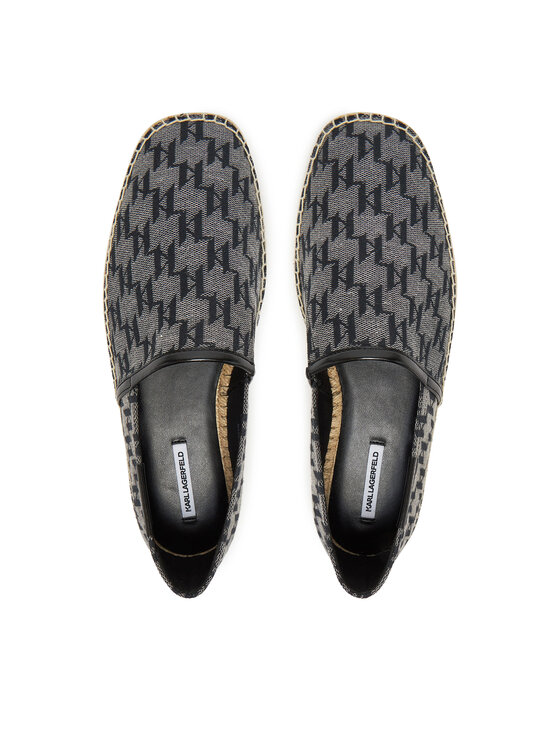 KARL LAGERFELD KARL LAGERFELD Espadrile KL70125 Črna