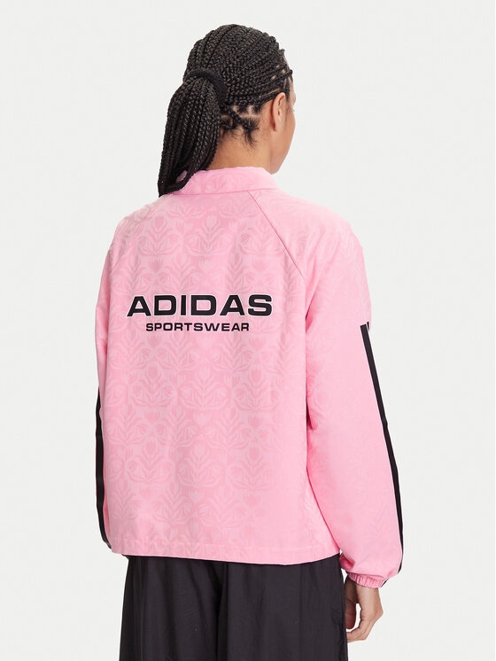 adidas adidas Prechodná bunda Tiro x Common Goal Coaches JL7648 Ružová Loose Fit