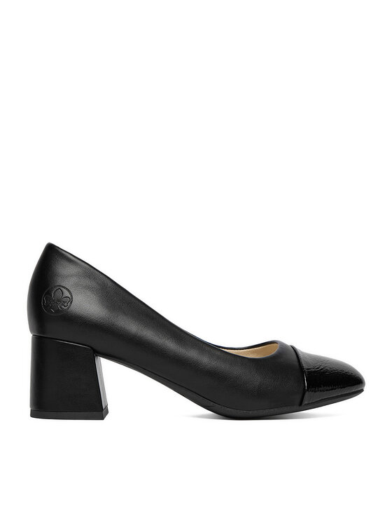 Rieker Pantofi pumps 44760-00 Negru
