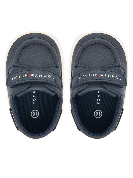 Tommy Hilfiger Tommy Hilfiger Félcipő Low Cut Velcro T0B9-34331-0700 Sötétkék