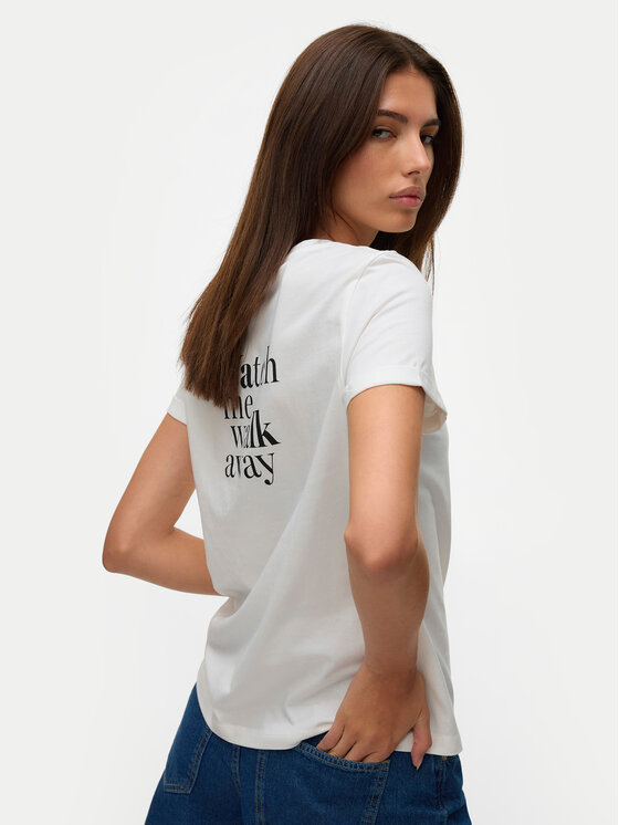 Vero Moda Vero Moda T-krekls Blair 10325914 Balts Regular Fit