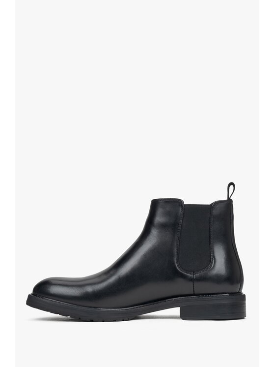 Estro Estro Μποτάκια με λάστιχο ER00116138 Μαύρο