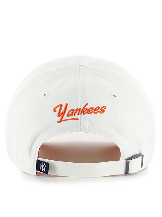 47 Brand 47 Brand Шапка с козирка New York Yankees B-CHPCU17GWS Бял