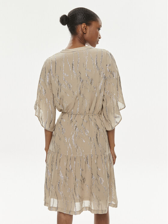 Bruuns Bazaar Bruuns Bazaar Rochie tip cămașă Parez BBW3953 Bej Regular Fit
