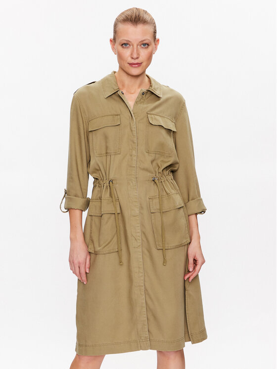 ONLY ONLY Преходно палто 15271627 Зелен Regular Fit