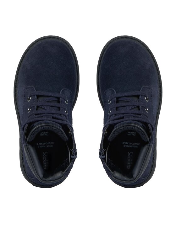 Geox Geox Pohodni čevlji J Shaylax Boy J16FAB 023BC C0045 S Mornarsko modra