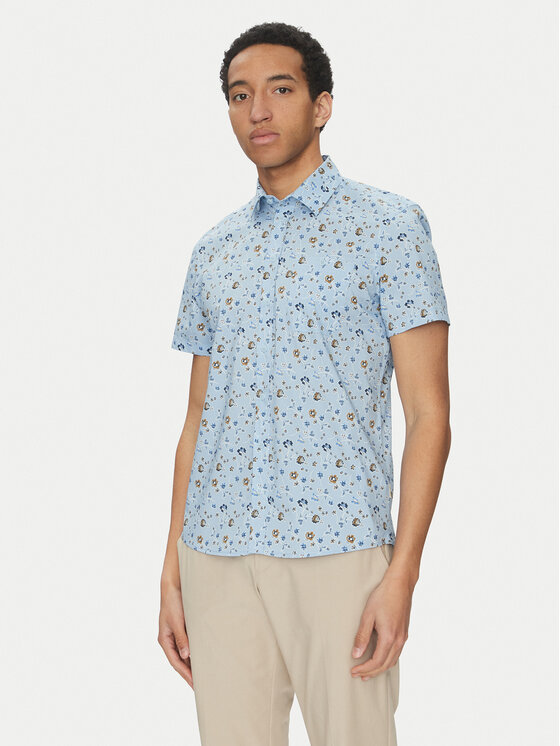 Blend Blend Πουκάμισο 20718102 Μπλε Regular Fit