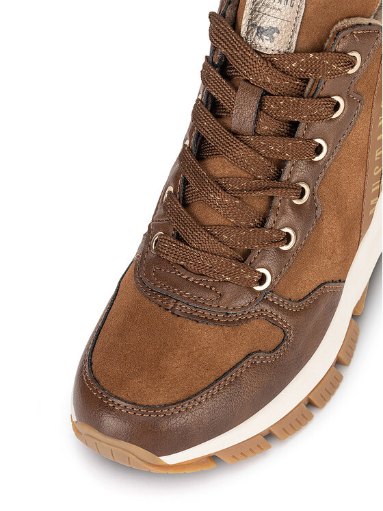 Mustang Mustang Schnürschuhe 1481-501 Braun
