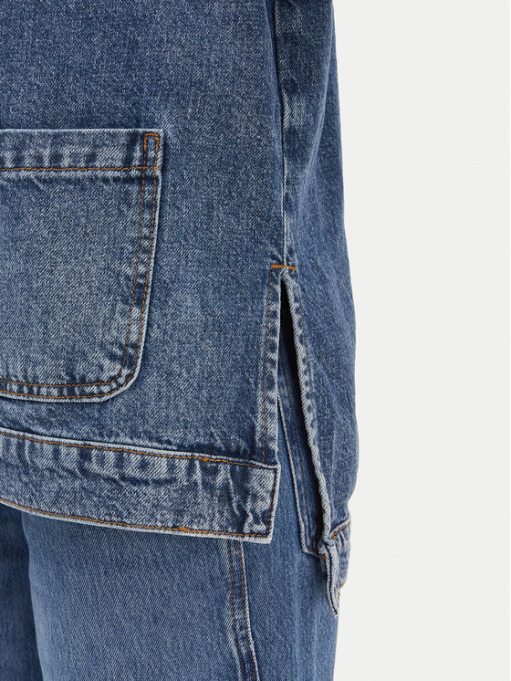 Liu Jo Liu Jo Džinsa jaka UA6125 D4854 Zils Regular Fit