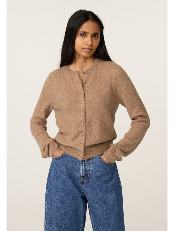 Fabienne Chapot Fabienne Chapot Kardigan 6853-1533-175 Beżowy Regular Fit