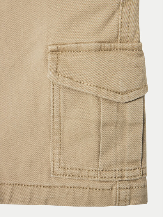 Jack & Jones Junior Jack & Jones Junior Szorty materiałowe 12182856 Beżowy Cargo Fit